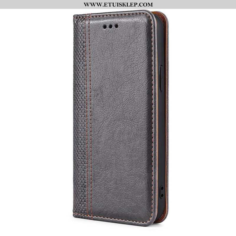 Etui Na Telefon do Oppo Find X5 Pro Etui Folio Efekt Skóry Vintage